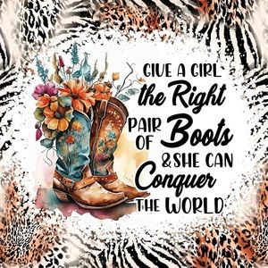 The right pair of boots 20 oz tumbler